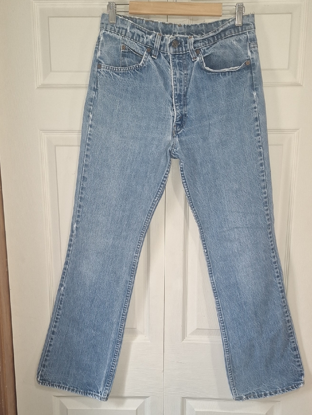 Vintage Orange Tab Levi's Denim Jeans - Medium Wash Blue - 30